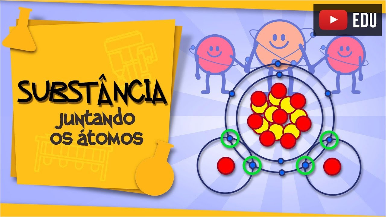 Substância - juntando os átomos e formando moléculas