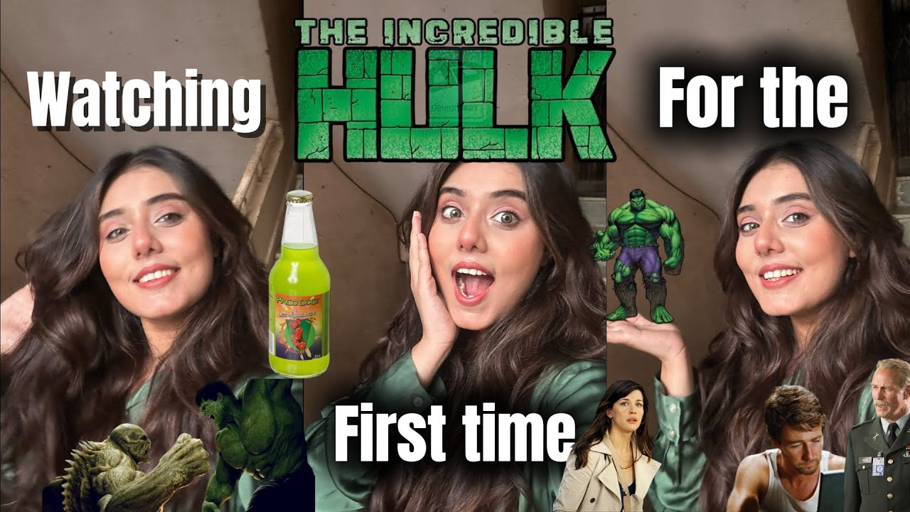 The incredible hulk for the first time! 🎬