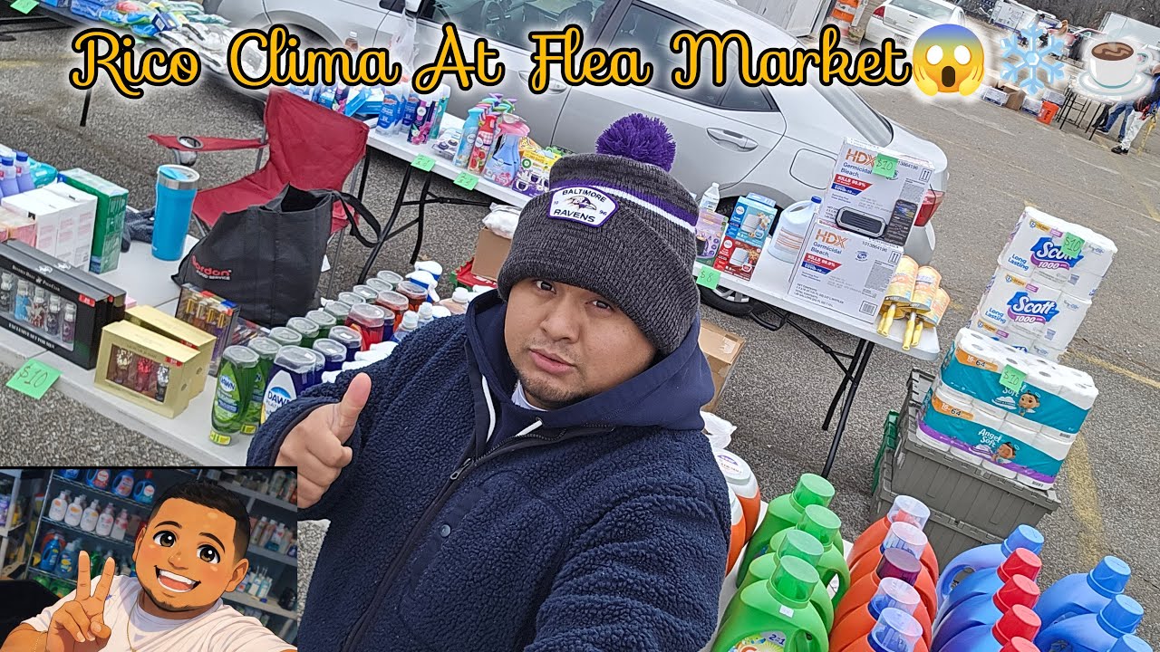 Flea Market Day🙏❄️☕️😱🛑⛔️ Bendecido Sábado🫡☕️🙏❄️