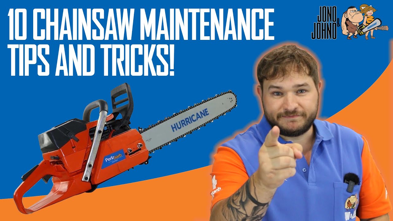 Chainsaw Maintenance Checklist – Must-Do Tips to Keep Your Saw Running Smoothly! Jono & Johno