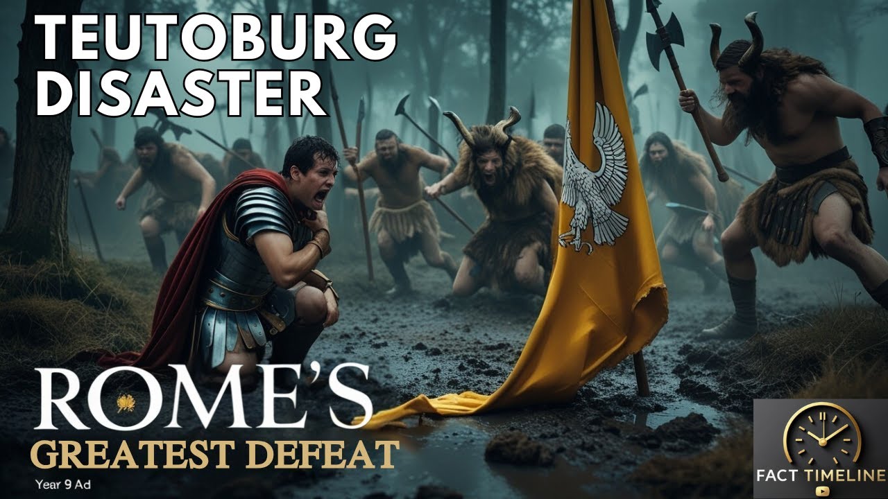 Year 9 AD – ⚔️ Forest of Betrayal: Rome’s Greatest Defeat at Teutoburg!