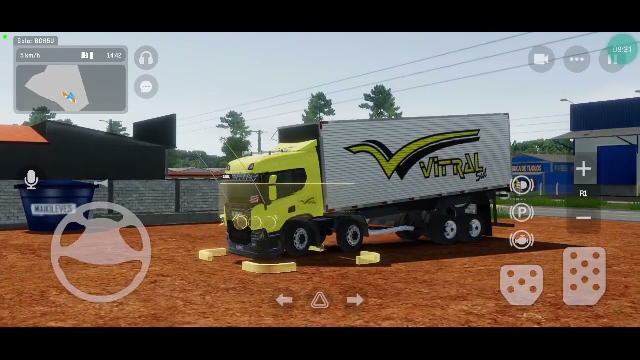 SAIU! A NOVA ATUALIZAÇAO DO GLOBAL TRUCK dirigindo o scania