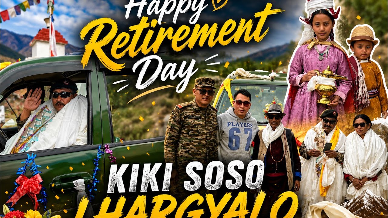 🇮🇳 Ladakh Scouts Retirement Ceremony | Honoring Captain Sonam Wangail | Happy Retirement ❤️