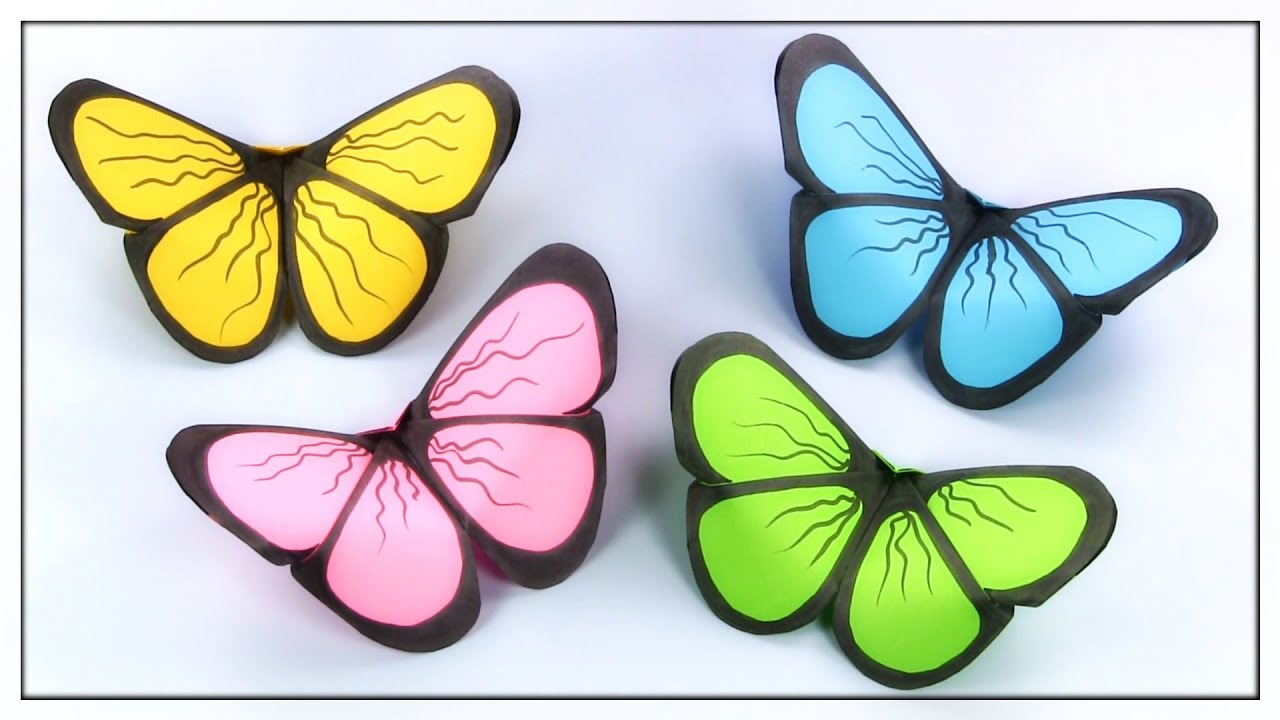 Jak Zrobić Motyla z Papieru? 🦋 Motyl Origami Krok po Kroku w 3 Minuty! 🦋 Tutorial BJane