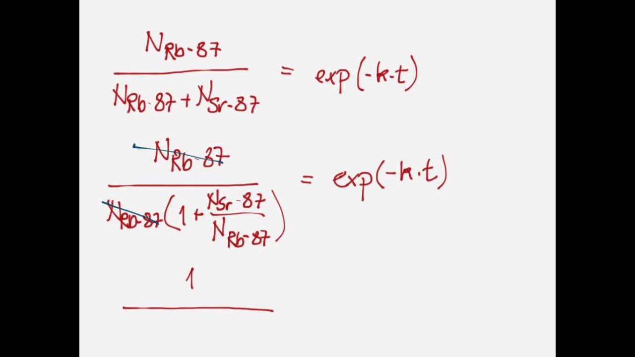 Rubidium/Strontium metoden