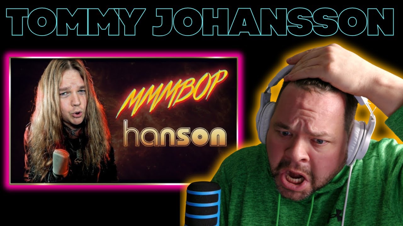 Tommy Johansson - MMMBOP (Hanson) - Epic Rock cover (Reaction) This Brought Me Back!