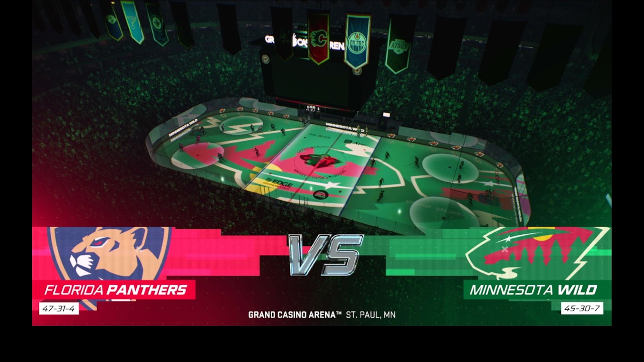 Nhl February madness sweet 16  Game 3 Florida Panthers Vs Minnesota Wild