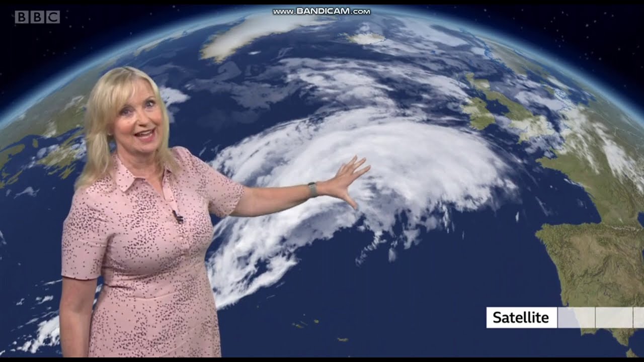 Carol Kirkwood - BBC Weather - (24.08.2020) - HD [60 FPS]