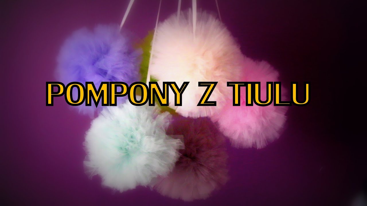 Pompony z Tiulu do pokoju dziecka - krok po kroku