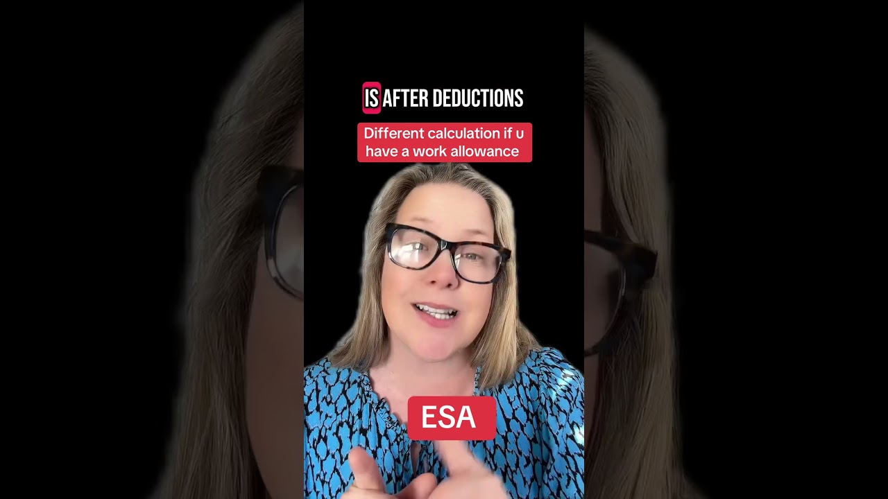 ESA: How much can you earn on employment and support allowance #esa #disabilityreform