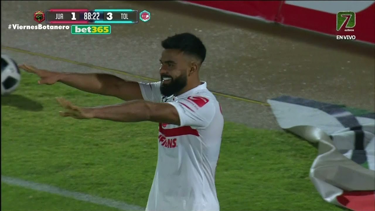Gol de Alexis Canelo | FC Ju&aacute;rez vs Toluca| Liga BBVA MX - Grita M&eacute;xico A21 - Jornada 1