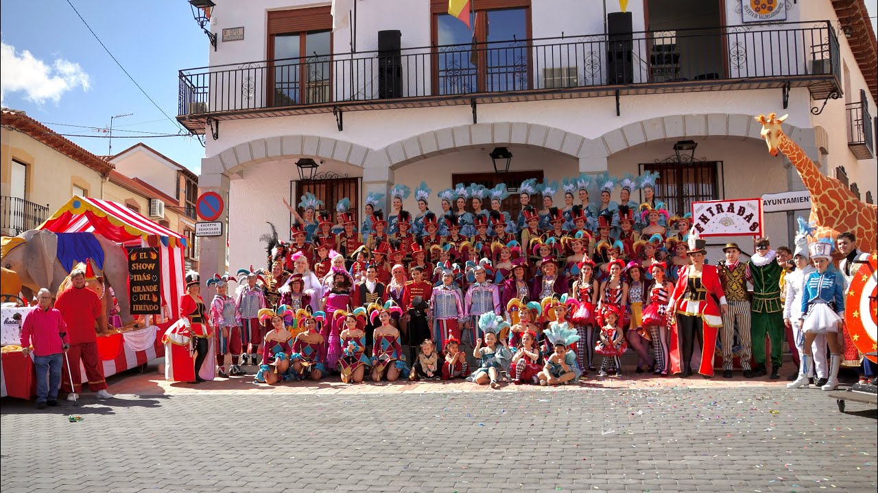 A.C. GUIRIGAY. Huerta de Valdecarábanos. Carnaval 2025 “EL GRAN SHOWMAN” 🎪🎯
