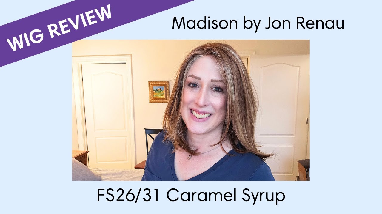 Madison Wig by Jon Renau in FS26/31 Caramel Syrup with Lace Front & Mono Top