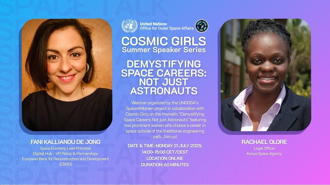 UNOOSA x Cosmic Girls Space Talk 