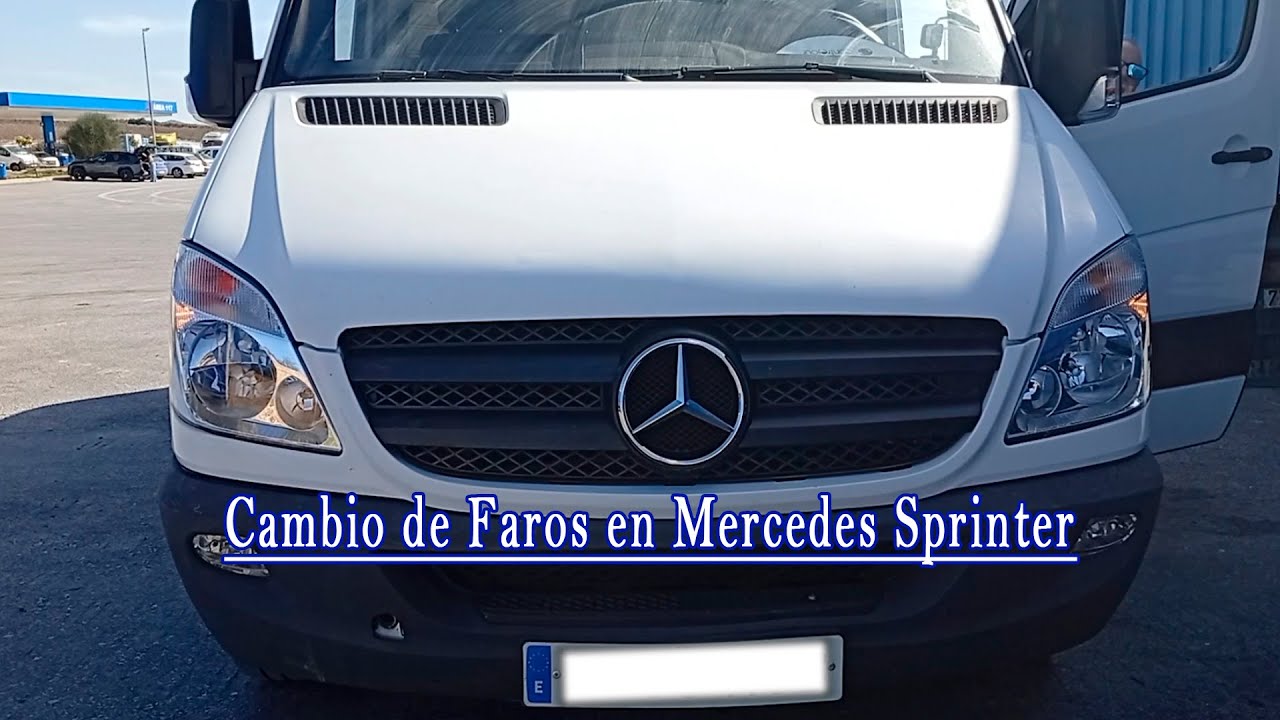 Cambio de Faros en Mercedes Sprinter Camper/Van