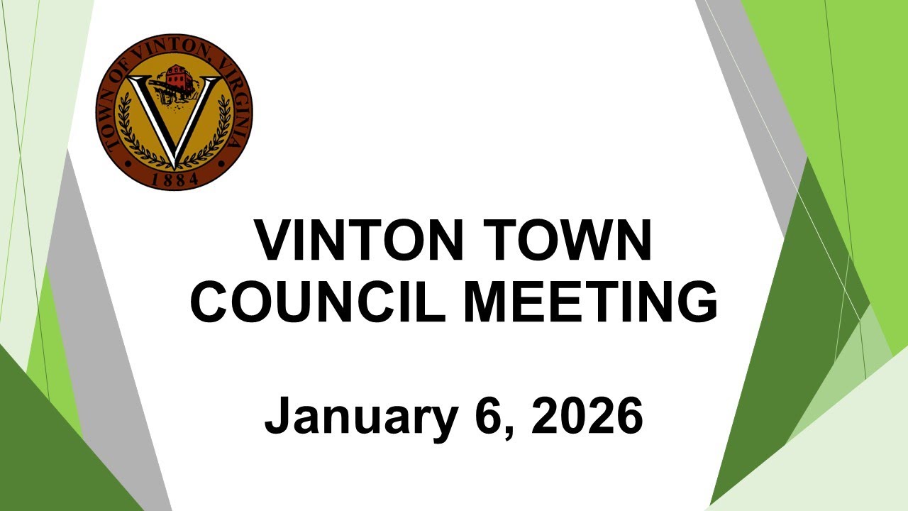 January 6, 2026 Town Council Meeting
