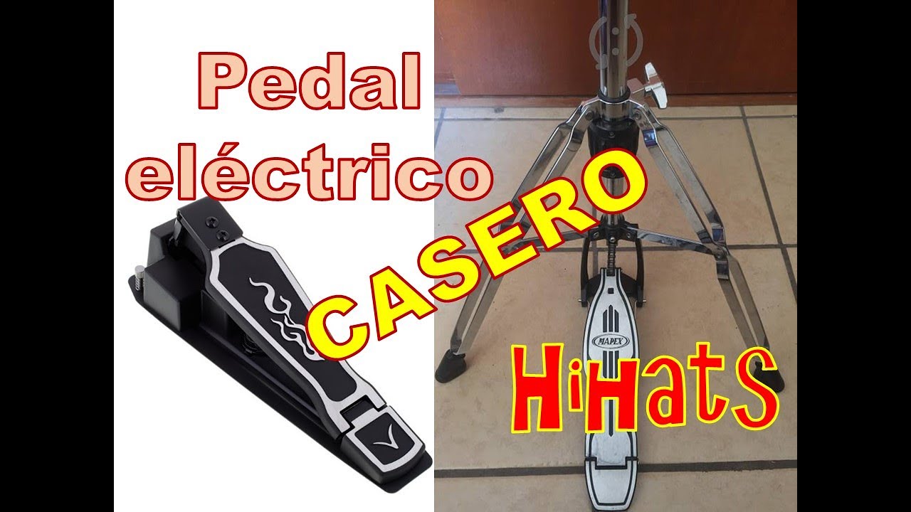Construir pedal de hihat  BATERIA ELECTRICA