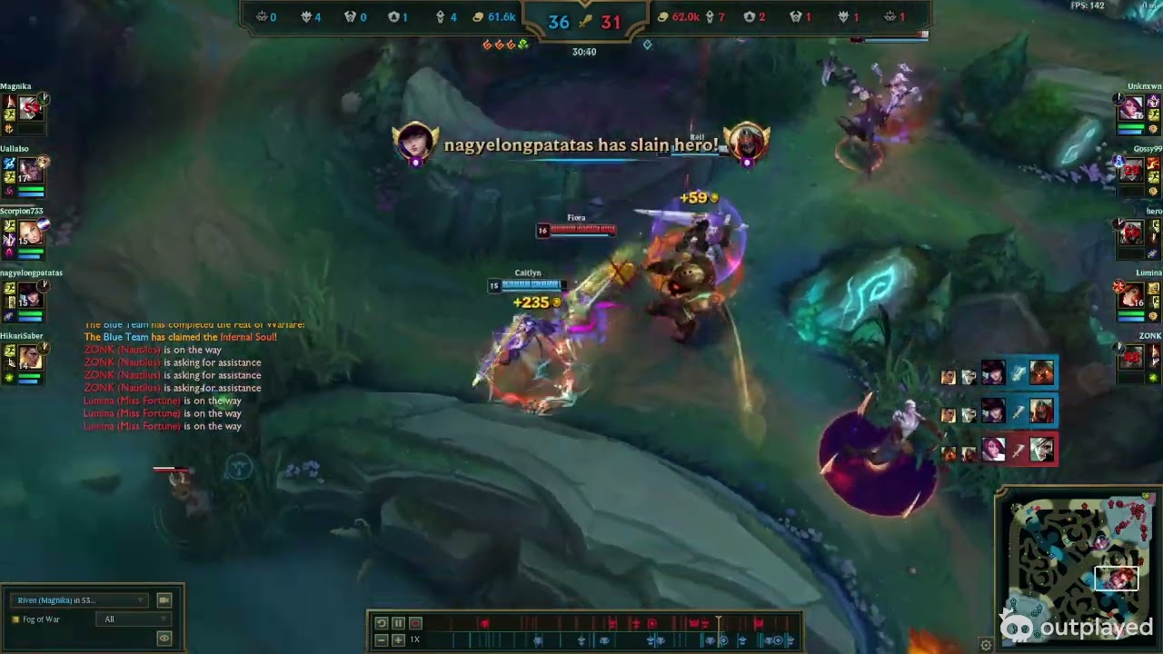 Zed's failed ambush