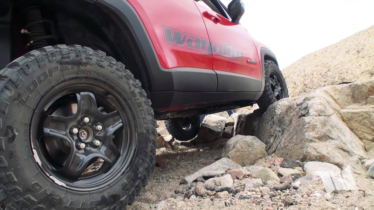 Jeep Renegade Trailhawk Rock Crawling in Last Chance Canyon : RENEGADE on the ROCKS