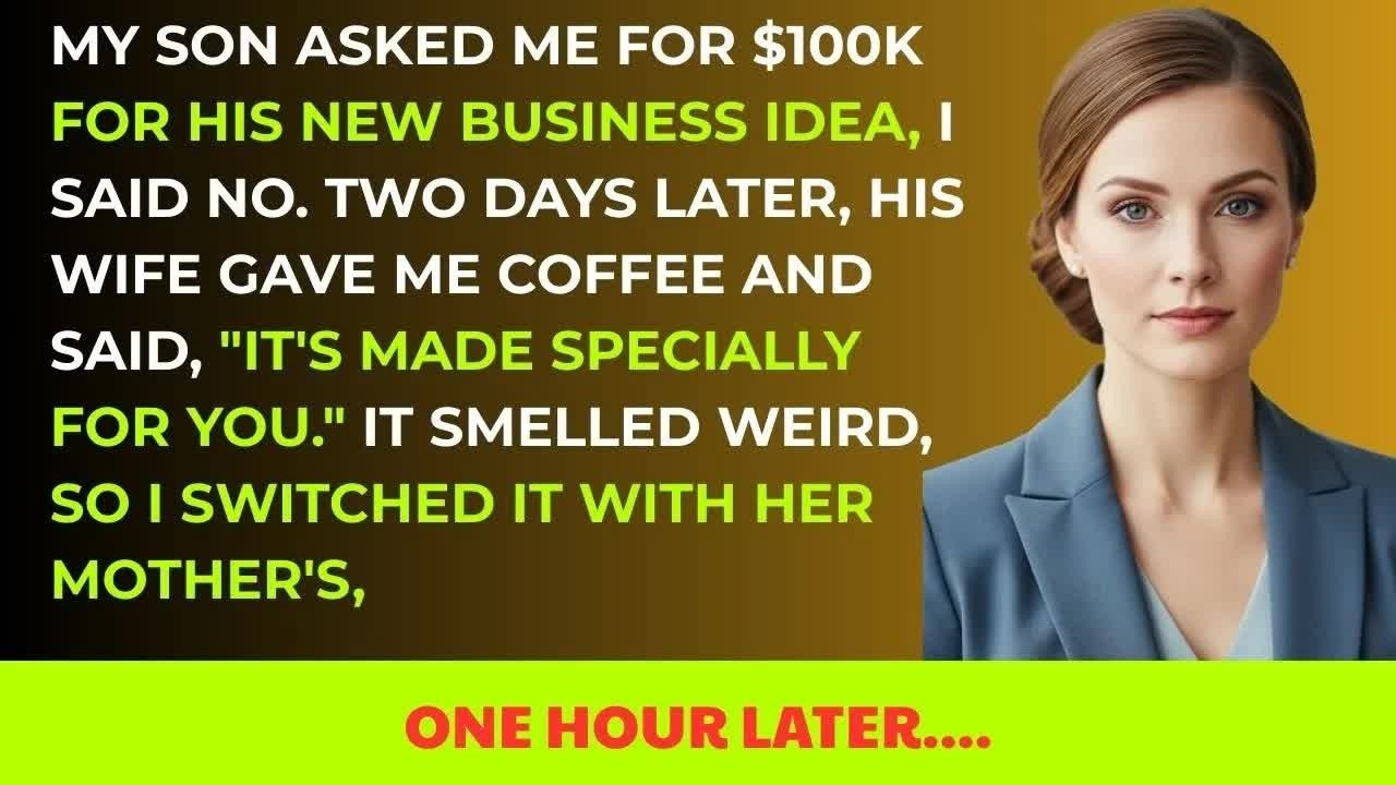 “I Refused $100K — Two Days Later, Her ‘Special’ Coffee Exposed Them”