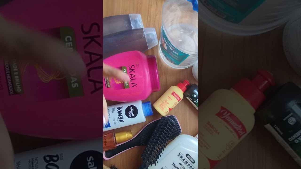 Produtos de cabelo pra meses. Cabelos bonito e econômia! 