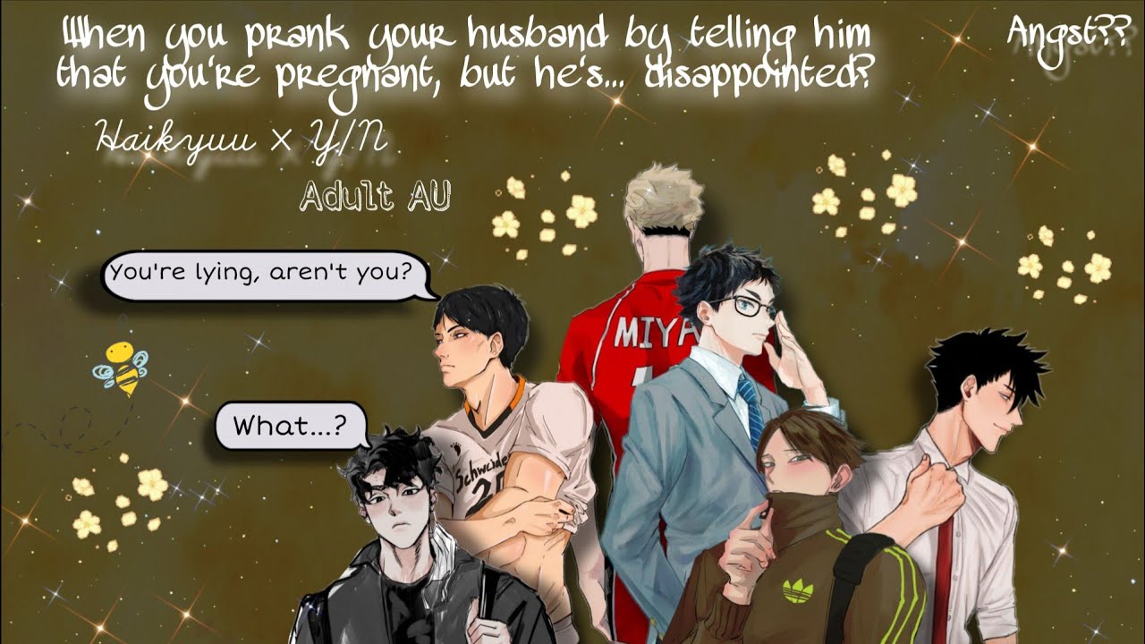 You prank your husband by telling him you're pregnant, but he's... disappointed? /HK pov