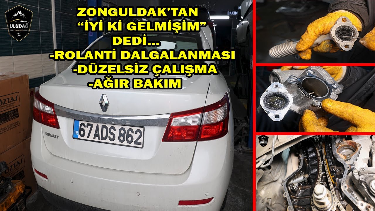 RENAULT LATİTUDE 2.0 DCİ ZİNCİR SETİ-EGR EŞANJÖR-KARTER-ŞARJ DİNAMO KASNAK DEĞİŞİMİ (Ağır Bakım)