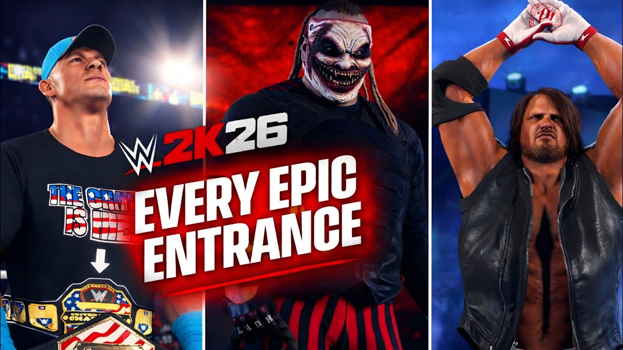 All EPIC Entrances in WWE 2K26