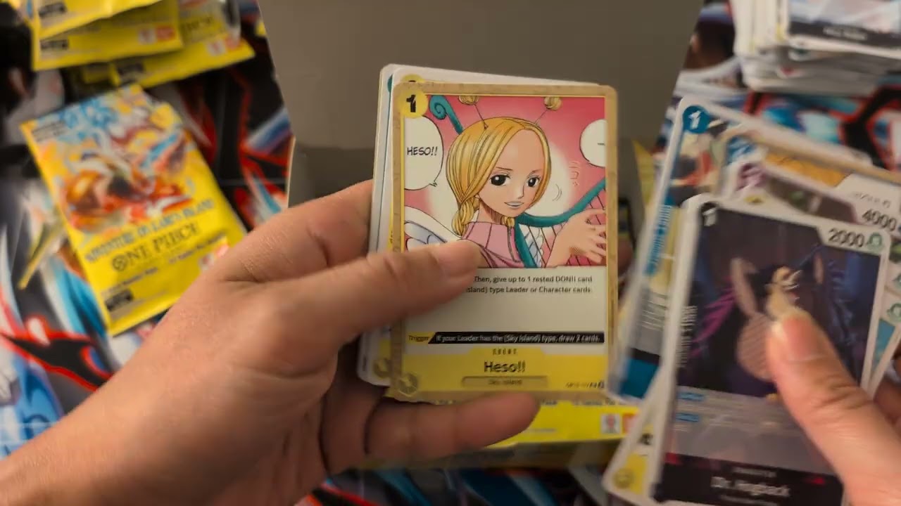 One Piece Card Game: OP15/EB04 unboxing 