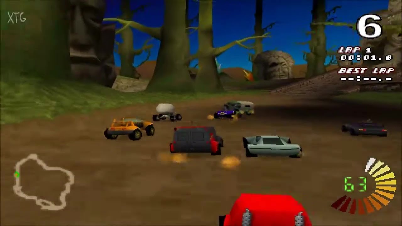RC Revenge - Badd RC PS1 Gameplay HD