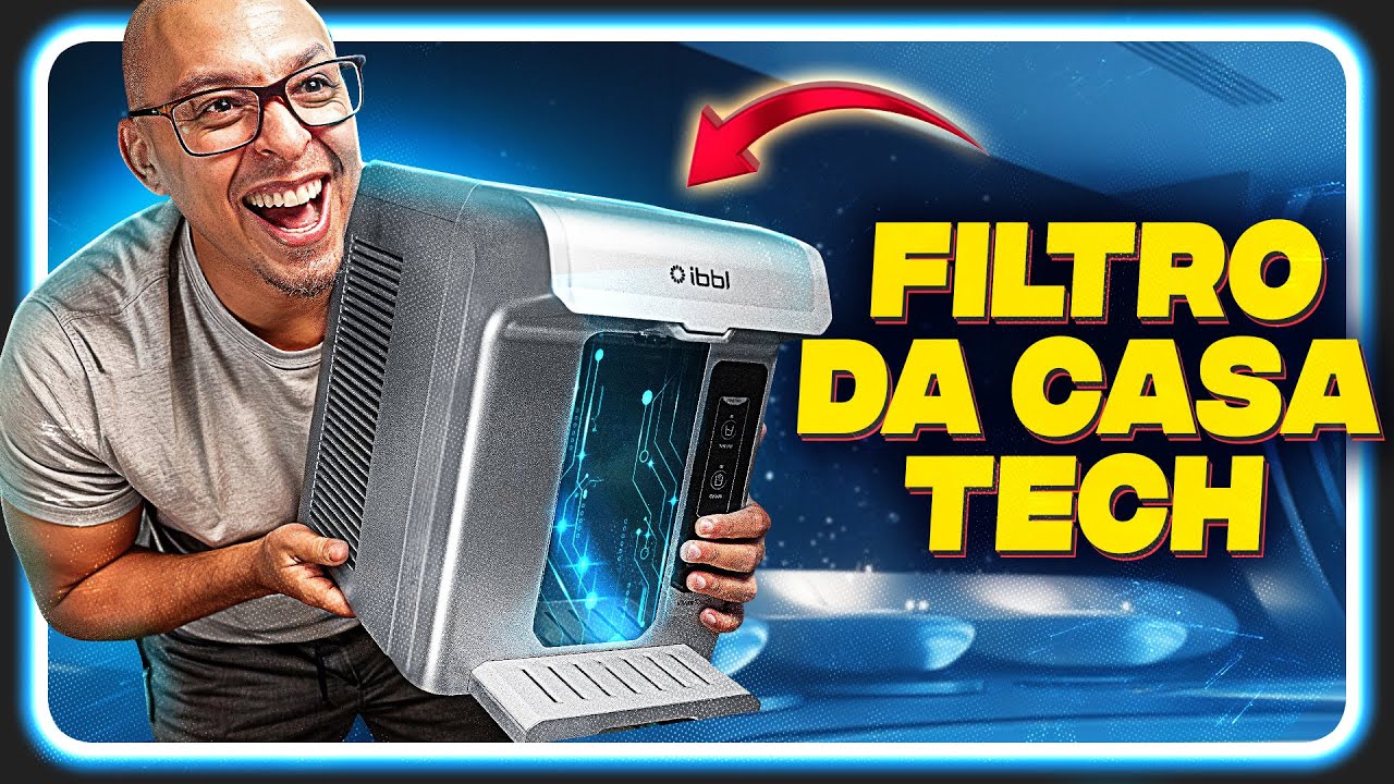 Tecnologia até para beber água. A CASA TECH tem!  Filtro Purificador de  água IBBL Vivax Touch!