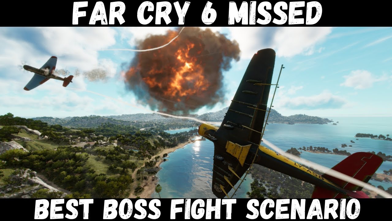 Far cry 6 missed the best BOSS FIGHT scenario, Fighter plane dogfights, Hunting Civilian farm planes