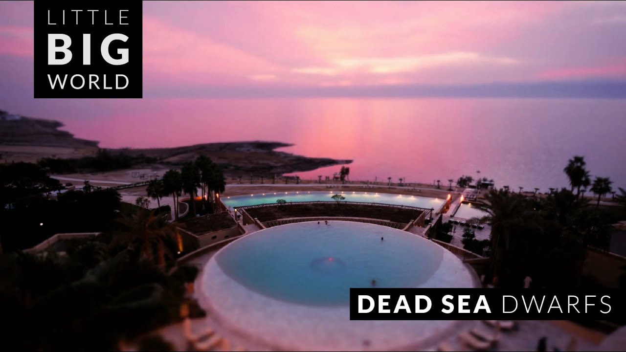 Dead Sea in Jordan  | Little Big World | Time lapse & tilt shift
