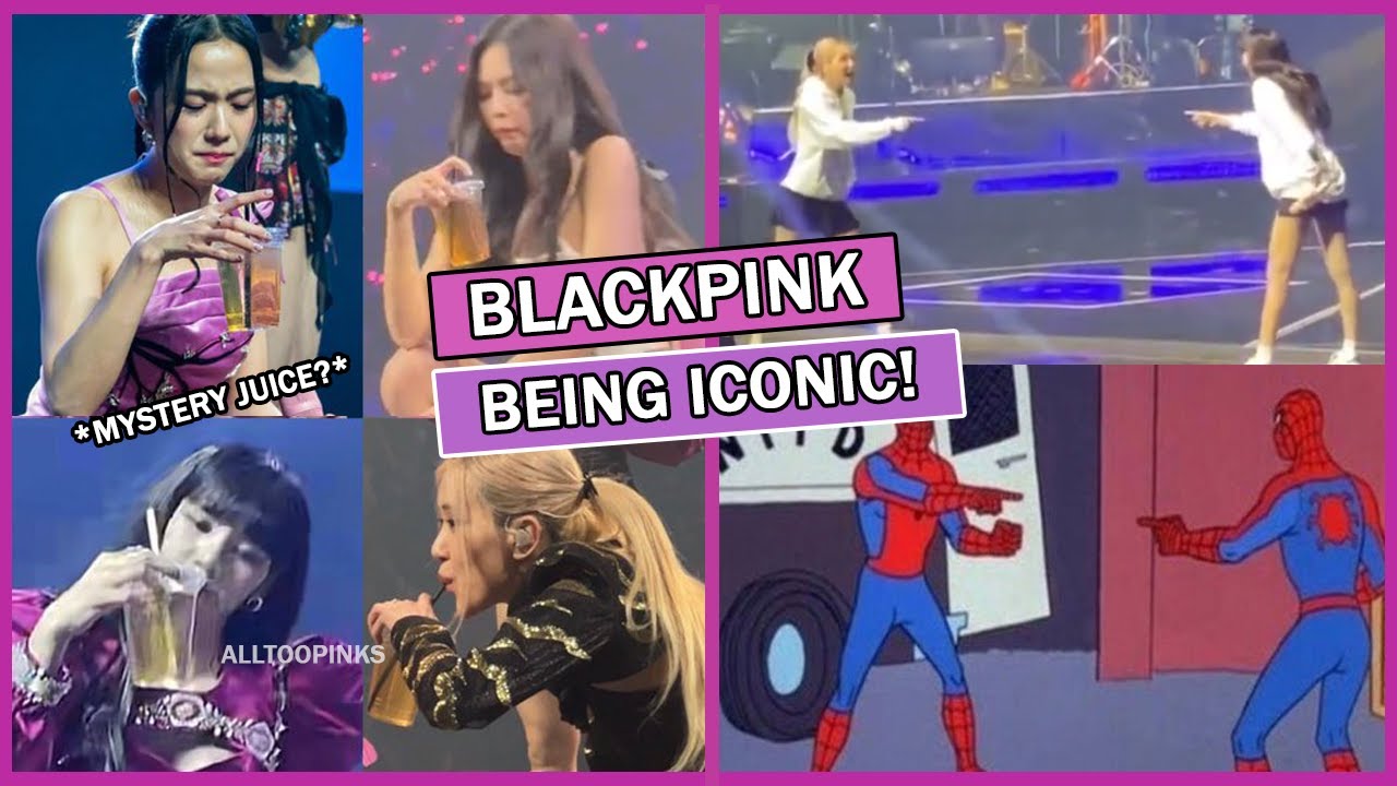 BLACKPINK being ICONIC ON THE BORNPINK TOUR  PART 2 💗🖤 Best and Funniest moments.