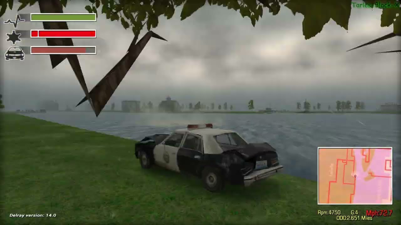 Driver Syndicate - Beta Miami Police Car Mod - (Driv3r)