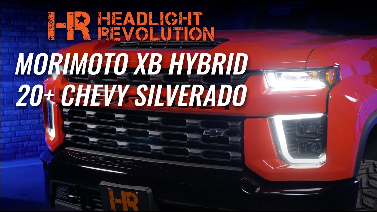 Headlight Upgrade | 2020+ Chevy Silverado Morimoto XB HYBRID Headlights | Review and Install