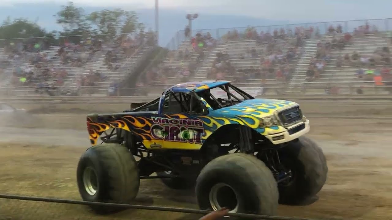 Monster Truck Showdown at the Fayette County Fair - Freestyle