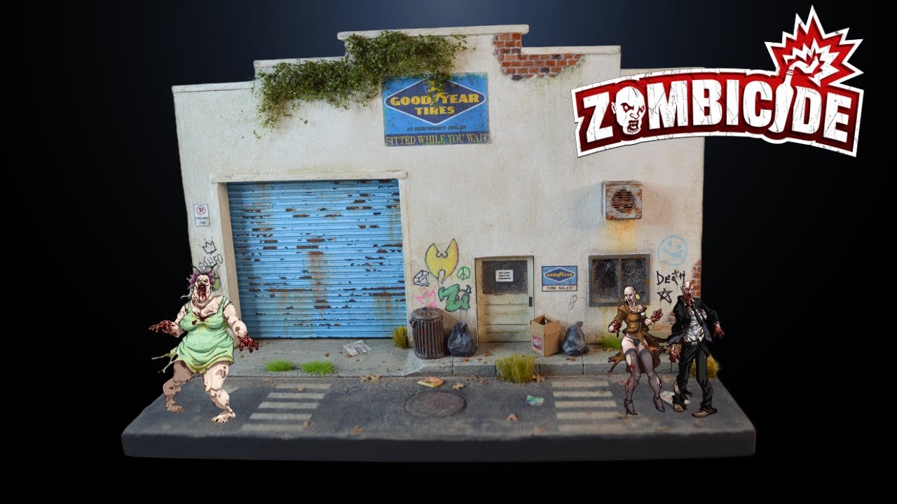 Zombicide Build Part 2.a: Garage Tile Structure