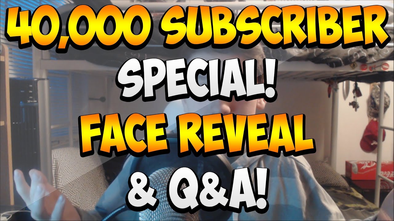 40,000 Subscriber Special! Face Reveal & Q&A!