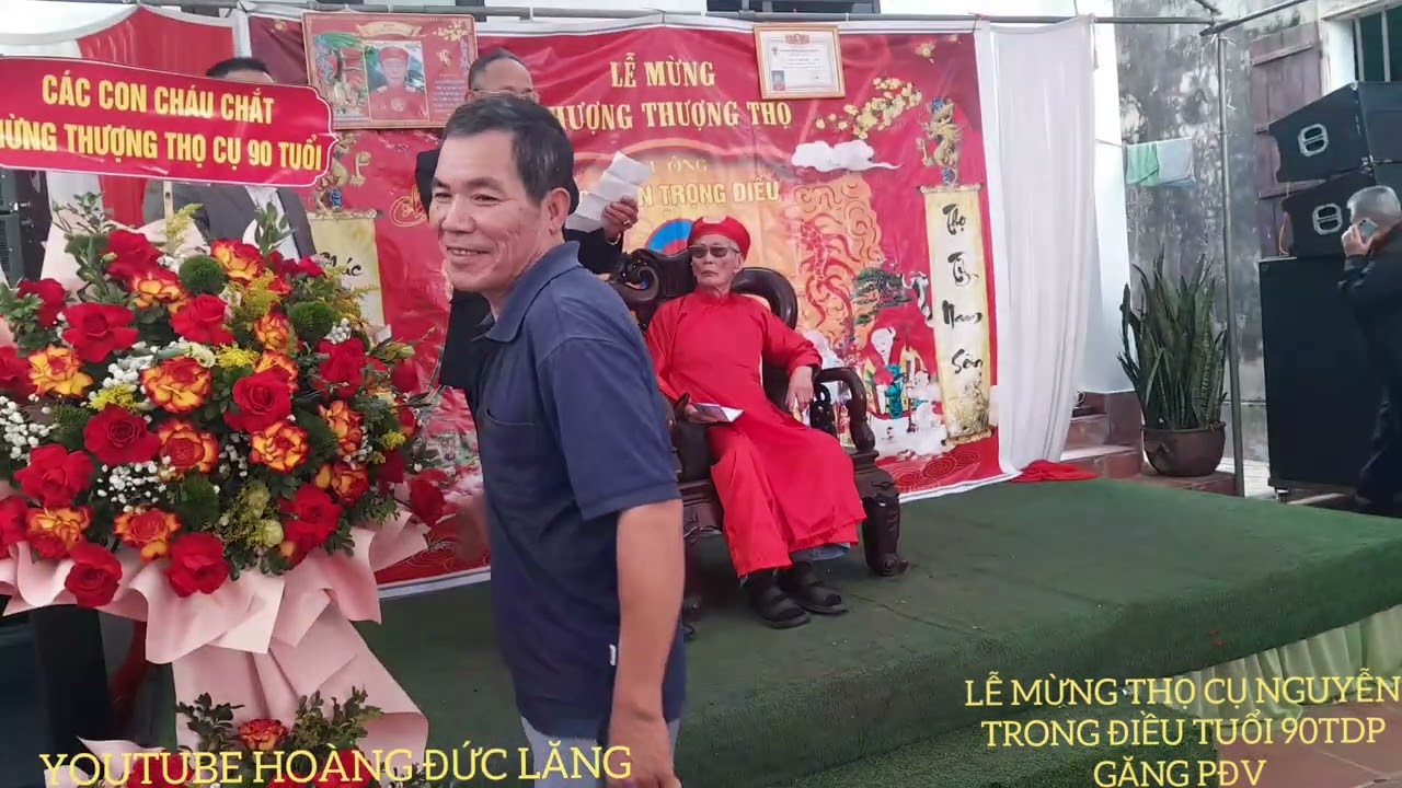 Lễ mừng thọ cụ nguyễn trọng điều 90 tuổi 