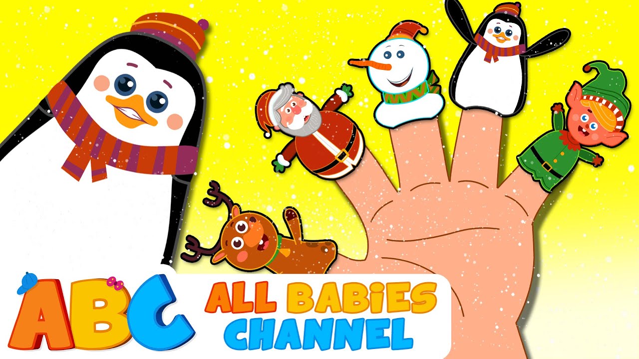Christmas Finger Family | Nursery Rhymes & Kids Songs | All Babies Channel