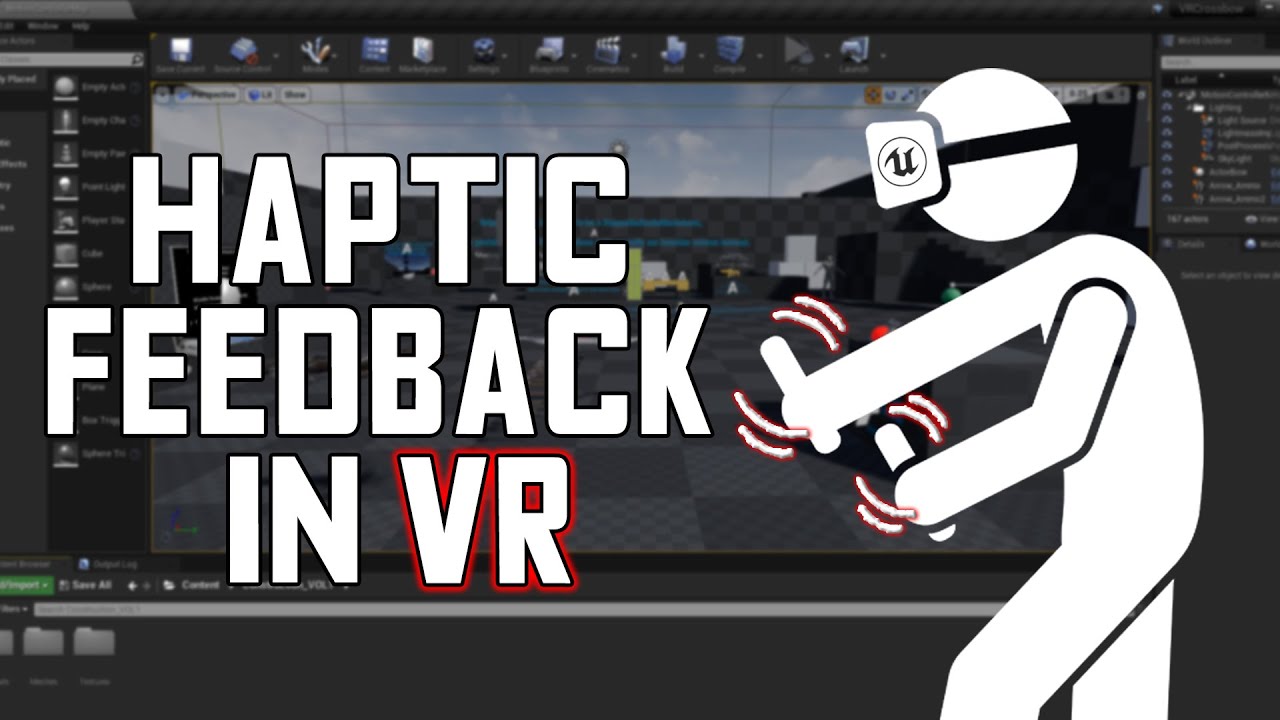Haptic feedback/Vibrations for VR controller (Unreal Engine VR tutorial)