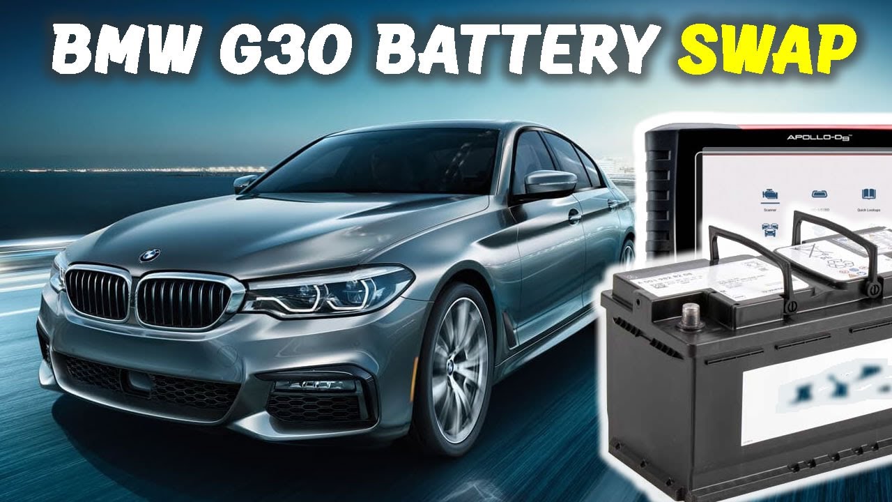 Самостоятельная замена вспомогательного аккумулятора BMW G30/G31: BMW 5 серии 2017–2023 годов (52...
