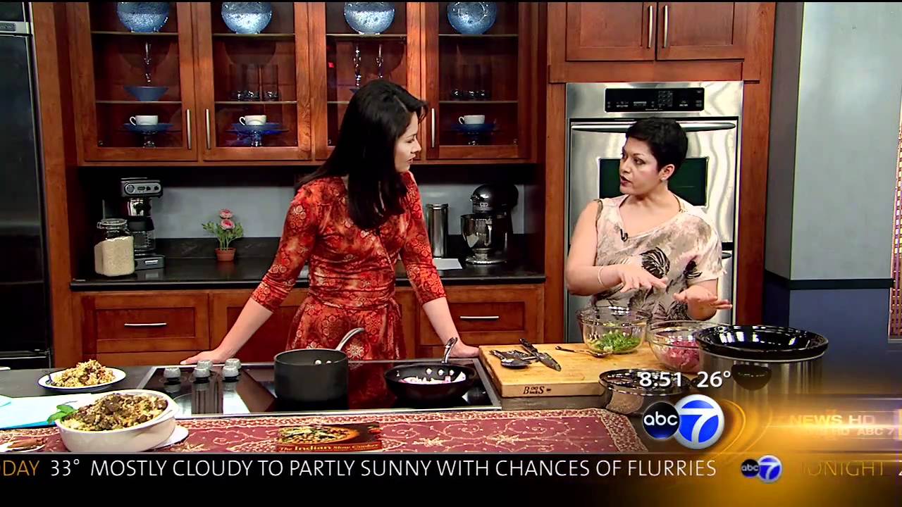 Indian food: Lamb Biryani in slow cooker, ABC 7 Chicago