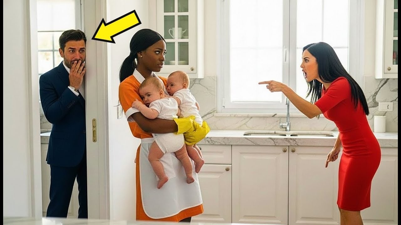The Millionaire Hid to See How His Fiancée Treated His Twins—What the Housemaid Did Next Shocked