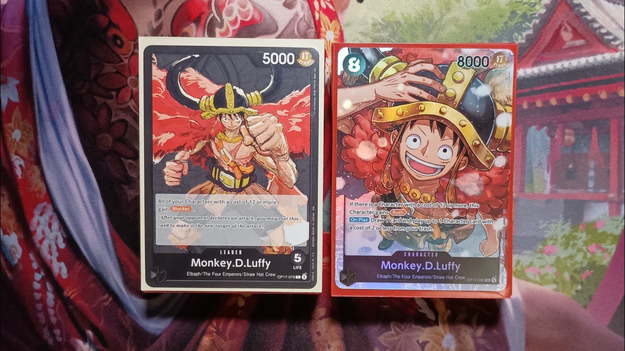 Monkey D Luffy ELBAPH MONO BLACK Deck | One Piece TCG Deck Profile