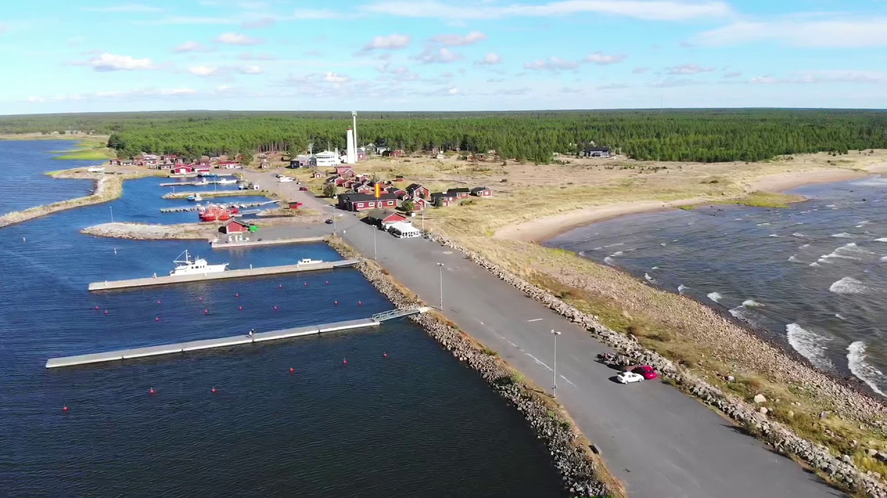 Hailuoto, the beautiful island of Oulu, Finland. HD Drone Video (Dji MavicAir)