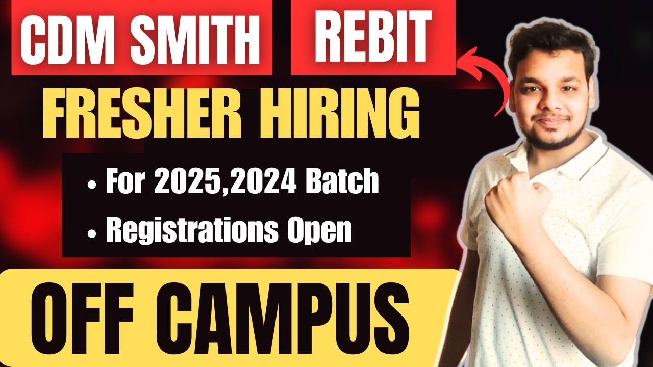 Biggest Hiring | CDM , Rebit , Thoughtworks | 2025, 2024 Batch Announced | Latest Fresher Jobs