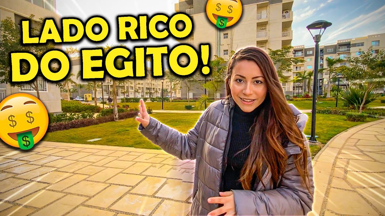 ONDE VIVEM OS MILIONÁRIOS NO EGITO 🤑 Tour pelo Cairo Novo | Brasileira no Egito