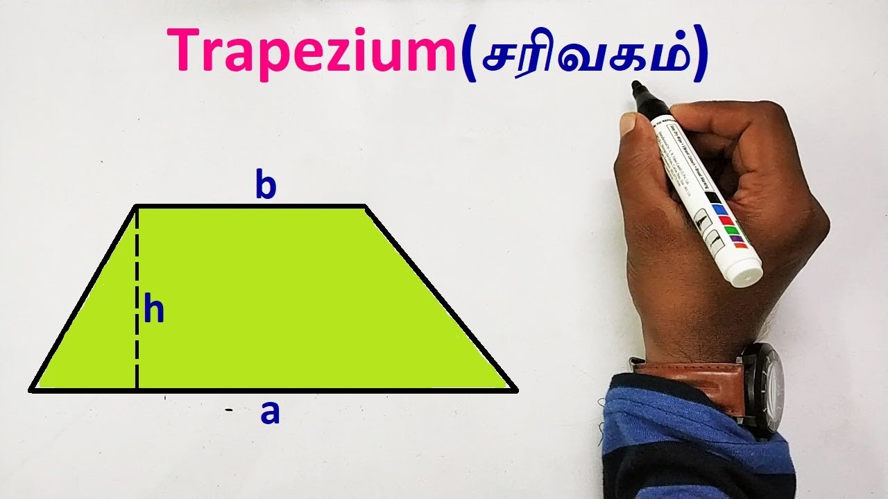 Trapezium(சரிவகம்) | Area of Trapezium | Mensuration in Tamil | TNPSC Maths | Maths shortcuts